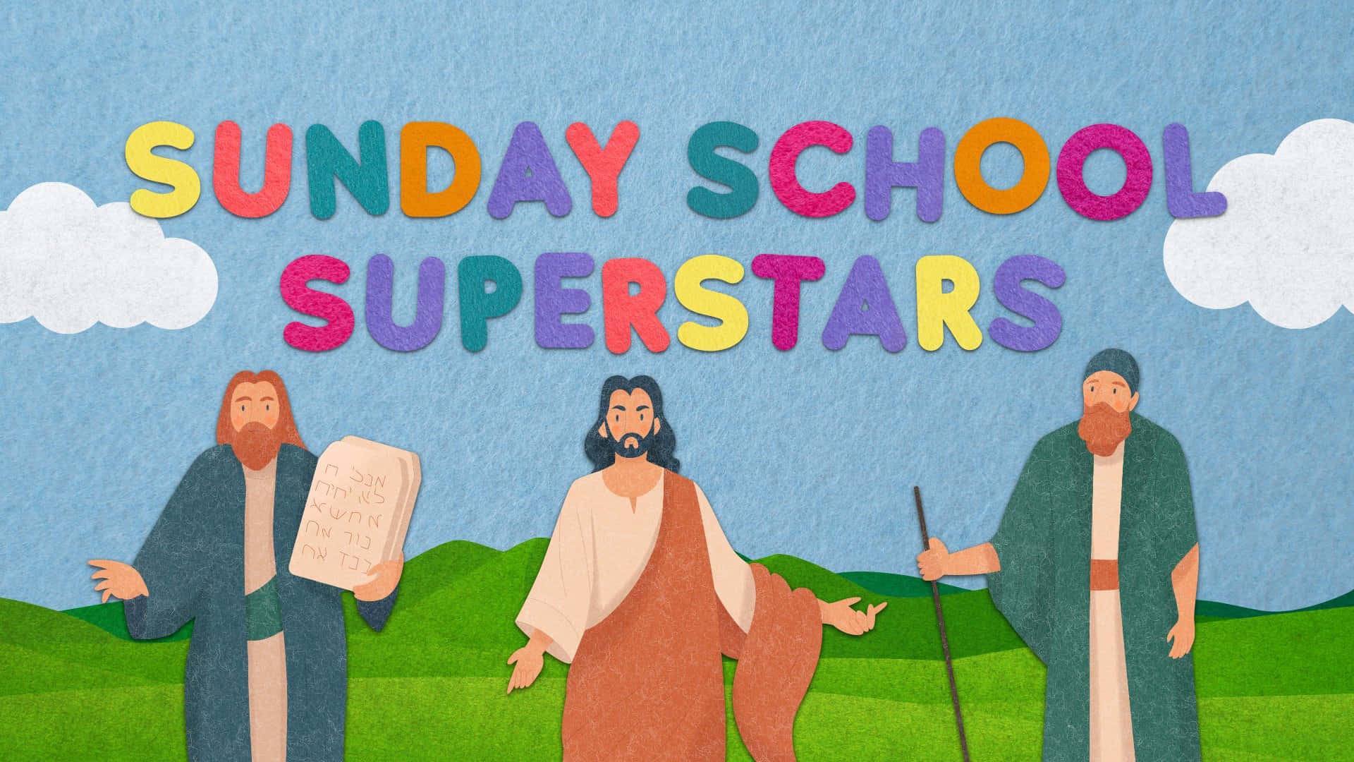 Superstar Sekolah Minggu Tokoh Alkitab Wallpaper