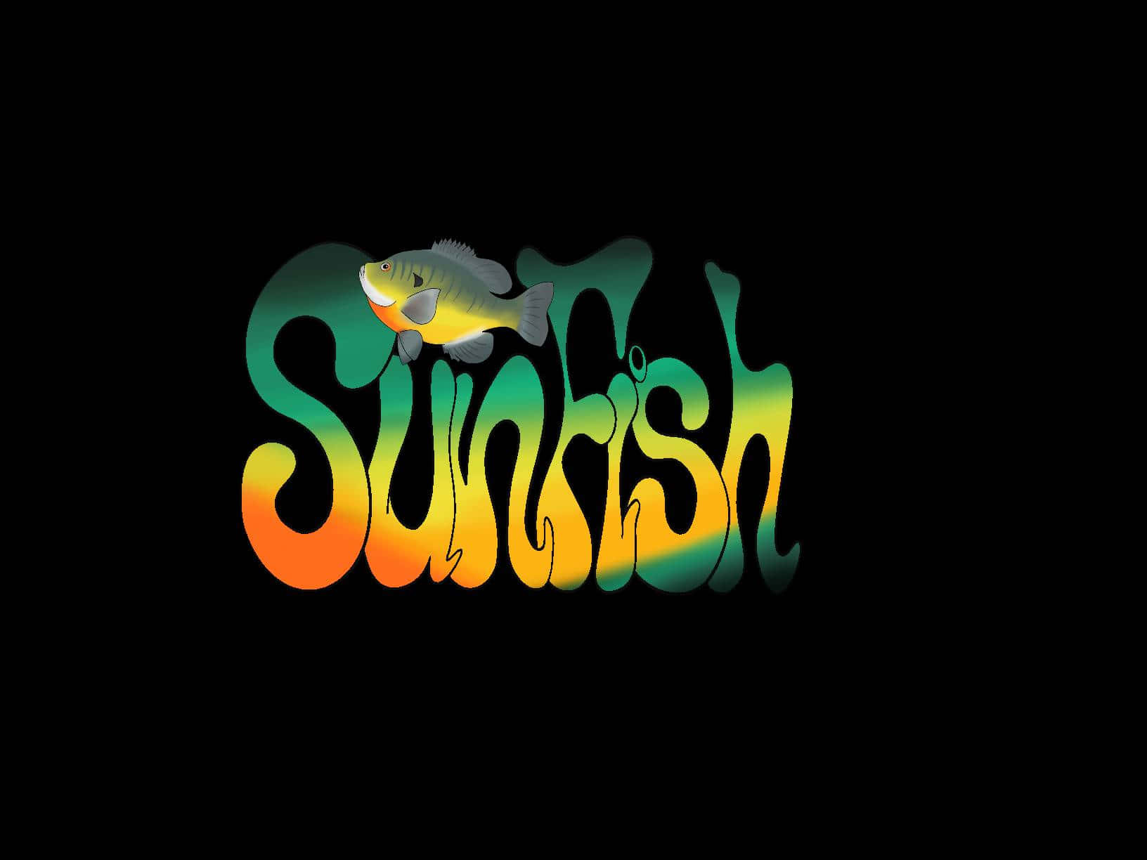 Download Sunfish Artistic Wordplay Wallpaper | Wallpapers.com