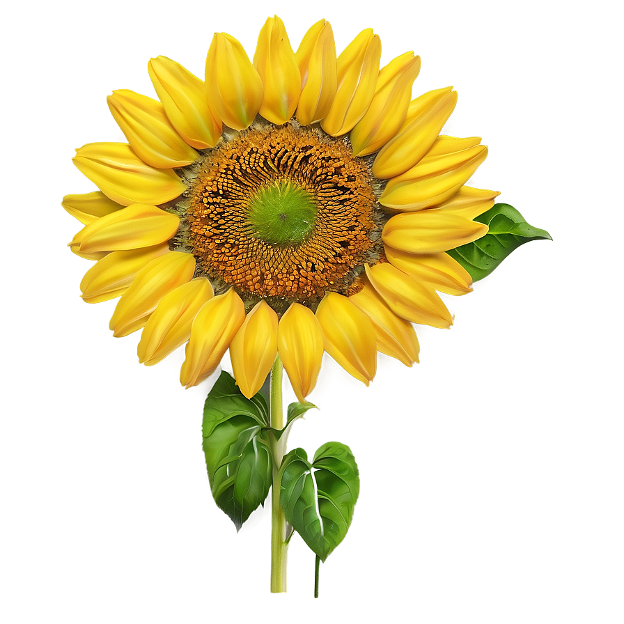 Sunflower And Clouds Png Tbk PNG