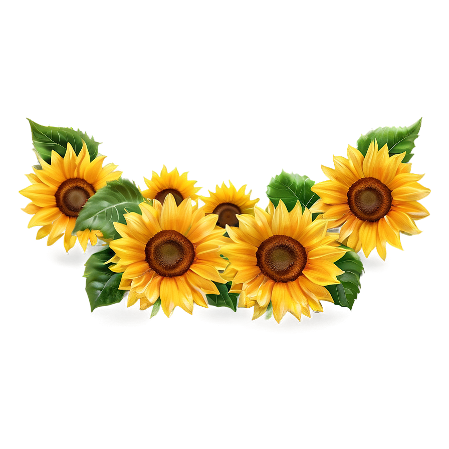 Sunflower Banner Png 76 PNG