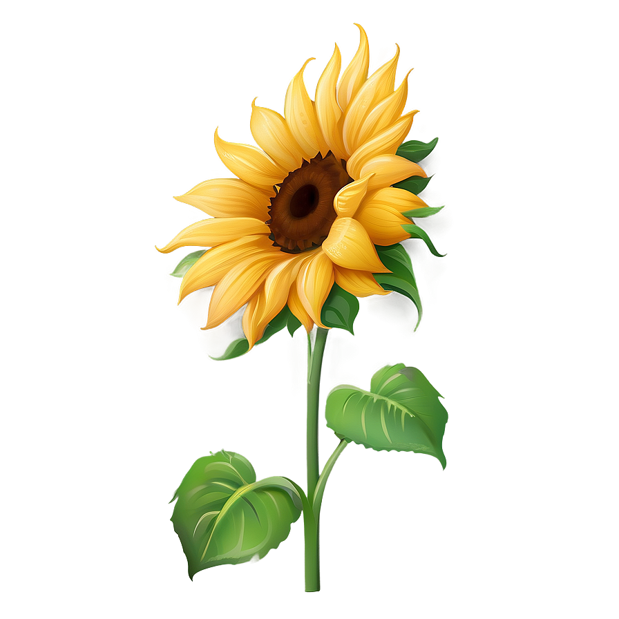 Sunflower Clipart No Background Png 15 PNG