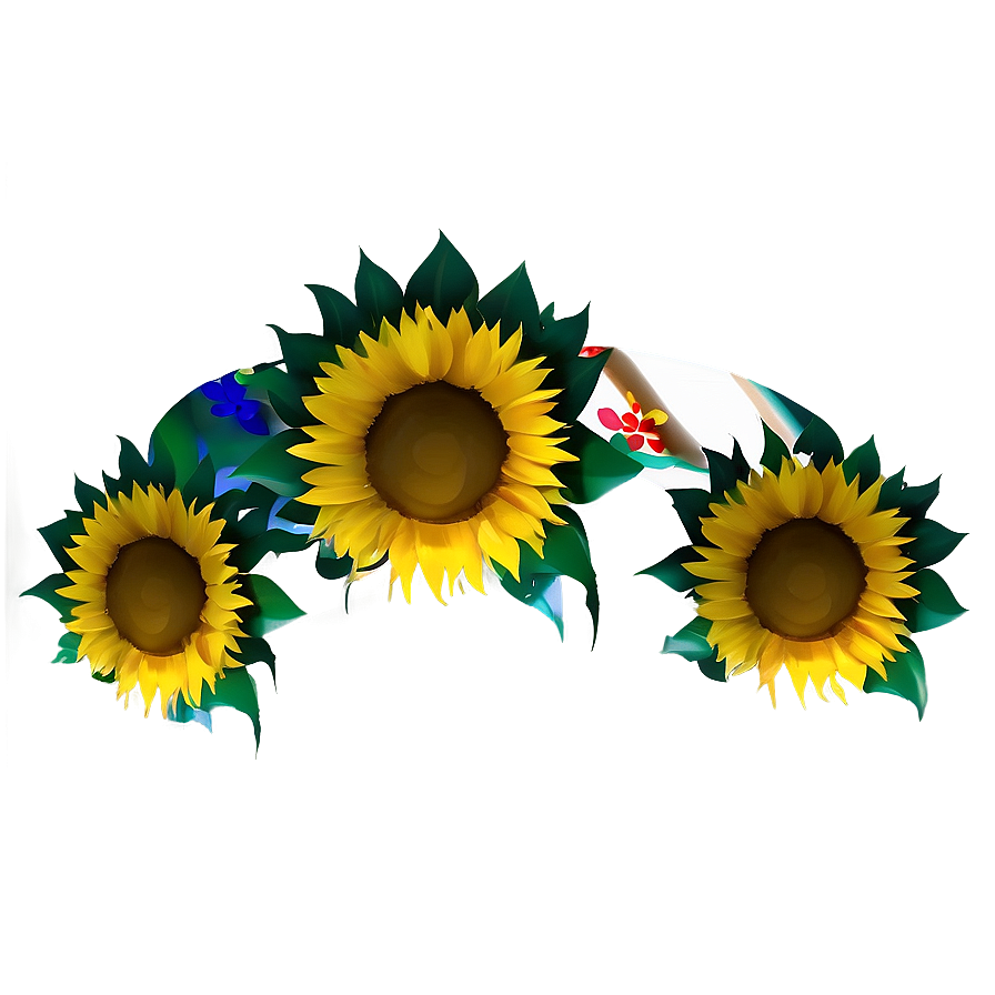 Sunflower Emoji Transparent Png Voa59 PNG