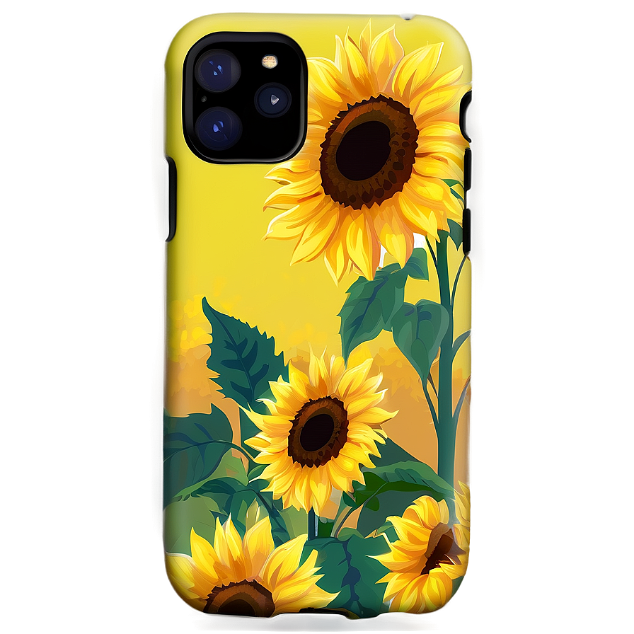 Sunflower Field Phone Case Png Toa PNG