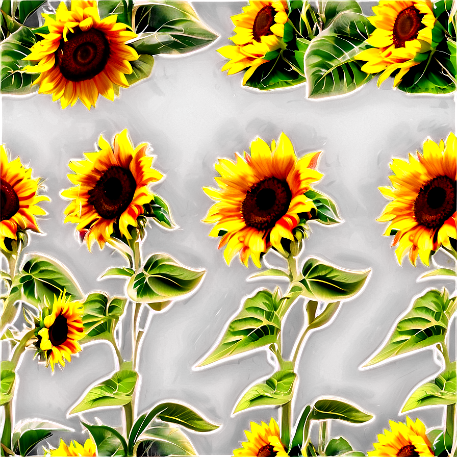 Sunflower Field Png 05032024 PNG