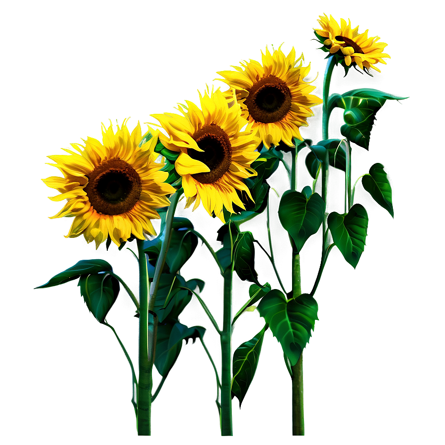 Sunflower Field Png 14 PNG