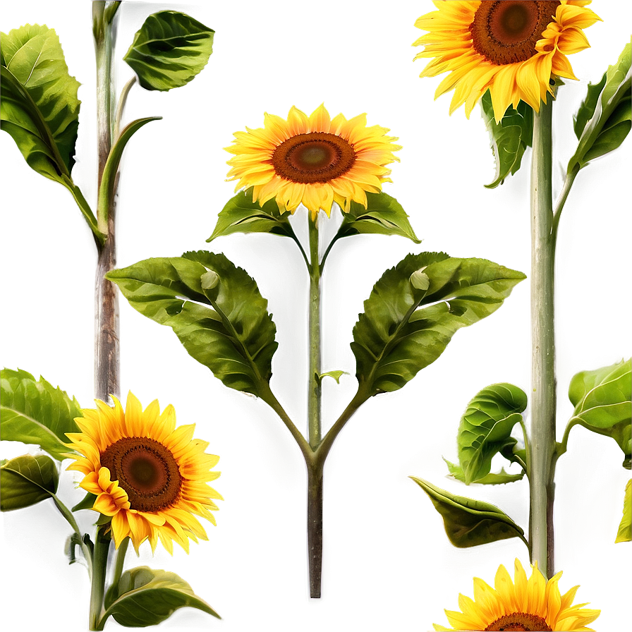 Sunflower Garden Png 05032024 PNG