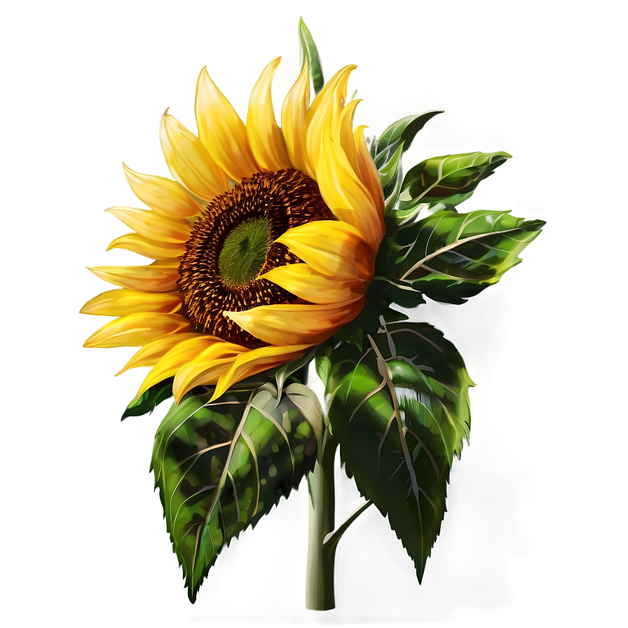 Sunflower Head Transparent Png 15 PNG