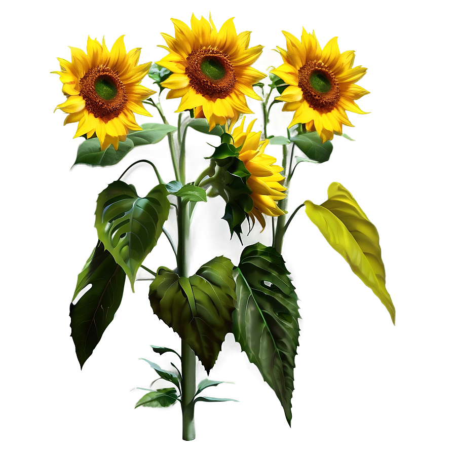 Sunflower In Field Png Ipk20 PNG