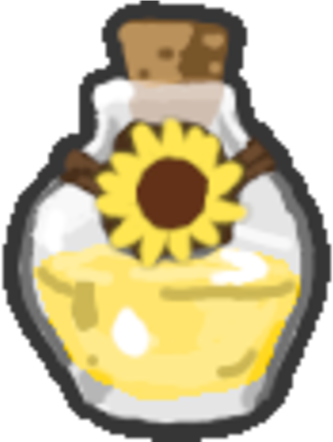 Sunflower Oil Bottle Cartoon PNG