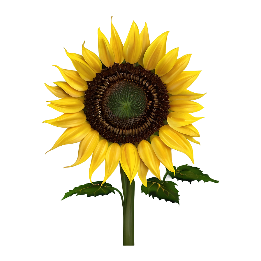 Sunflower Outline Transparent Png Cdn PNG