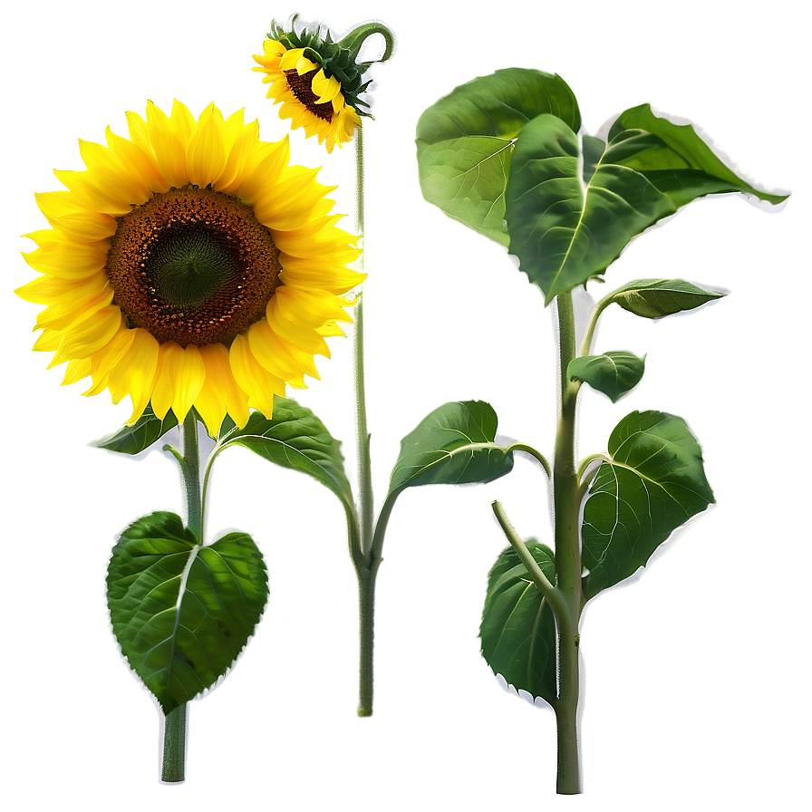 Sunflower Silhouette Transparent Png 61 PNG