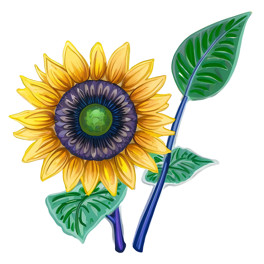 Sunflower Sketch Png Xue PNG