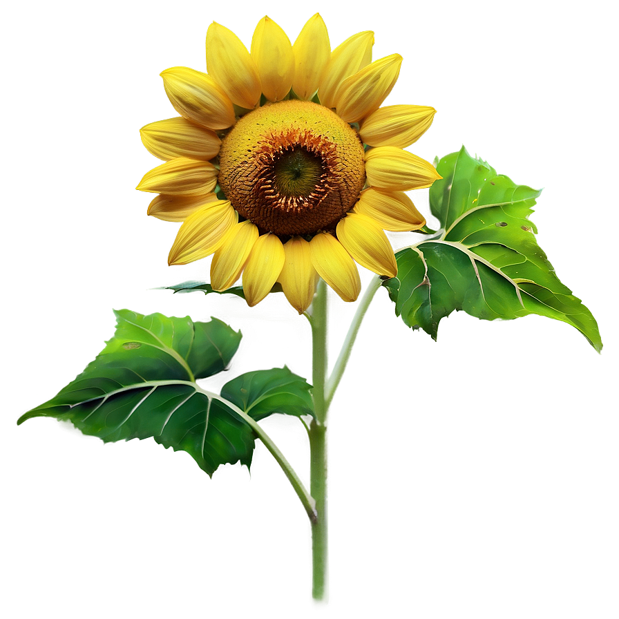 Sunflower Stem Png 5 PNG