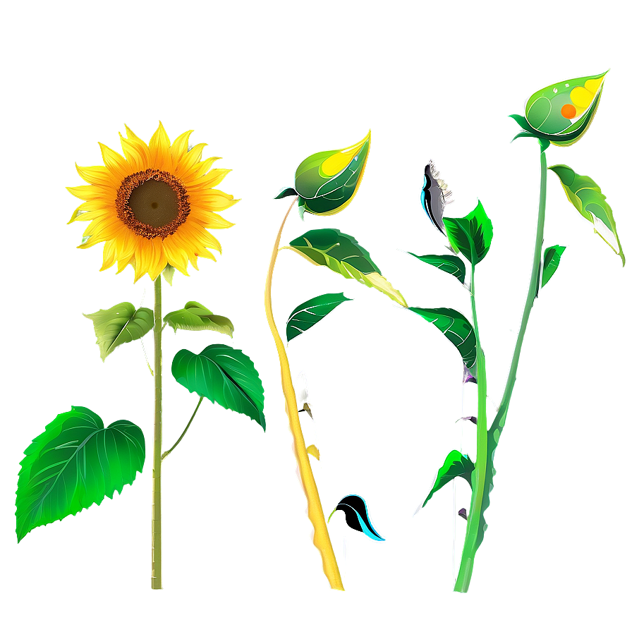 Sunflower Transparent Background Png Jgw PNG