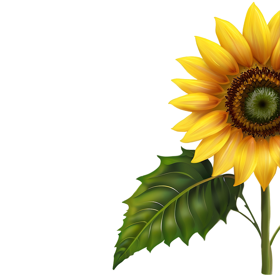 Sunflower Transparent Background Png Uaj PNG