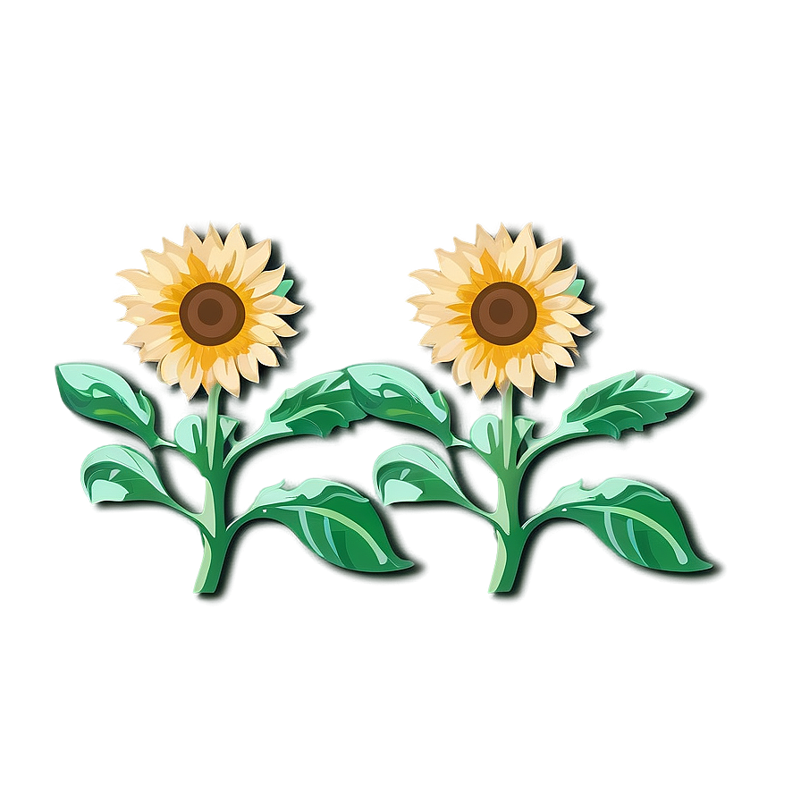 Sunflower Transparent Badge Png Utm PNG