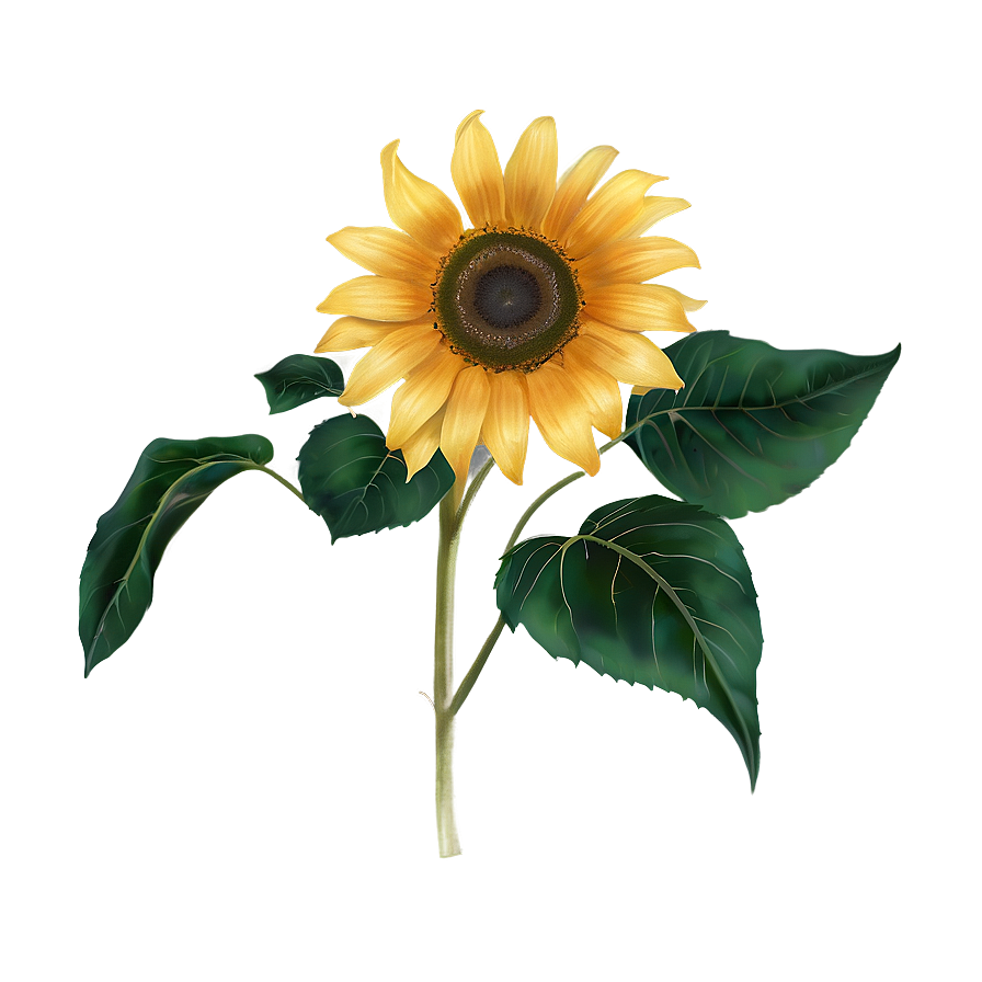 Sunflower Transparent Clip Png 13 PNG