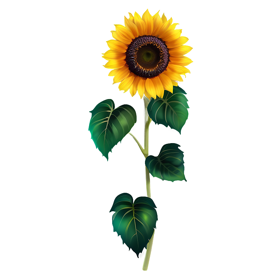 Sunflower Transparent Decoration Png 17 PNG