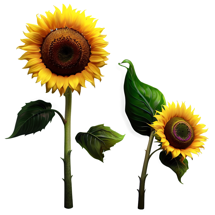 Sunflower Transparent Decoration Png Pkk99 PNG