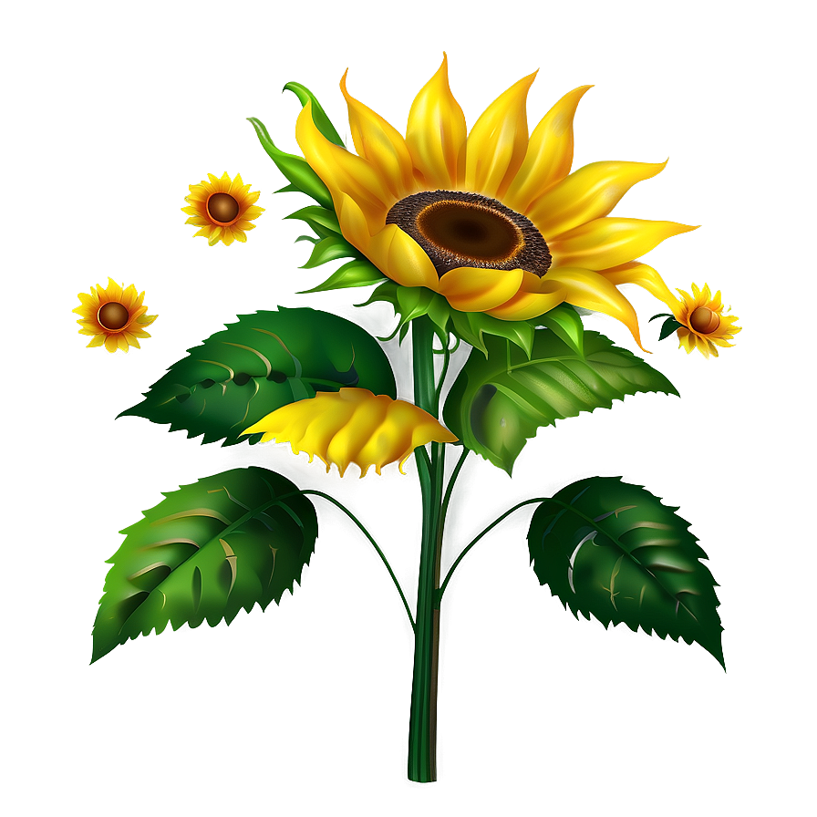 Sunflower Transparent Decoration Png Try48 PNG