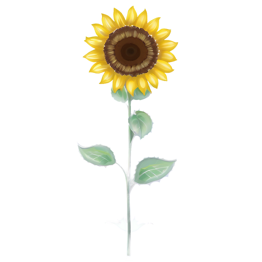 Sunflower Transparent Festive Png Yhb PNG