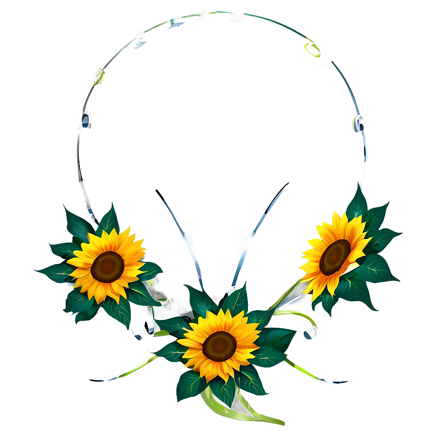 Sunflower Transparent Sign Png 99 PNG