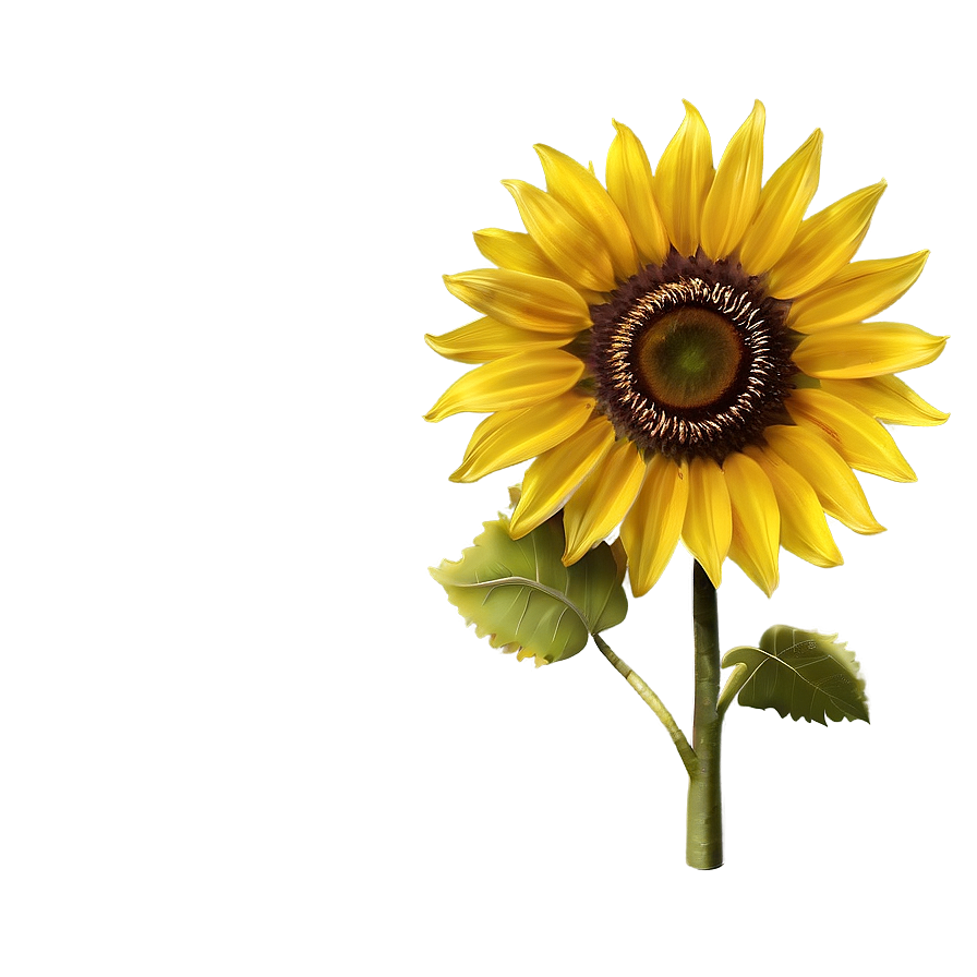 Sunflower Transparent Wallpaper Png 05262024 PNG