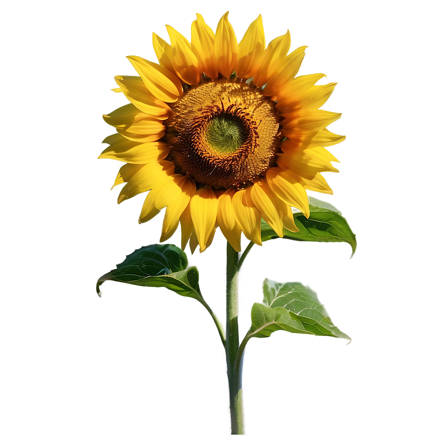 Sunflower Under Sunlight Png Jwu PNG