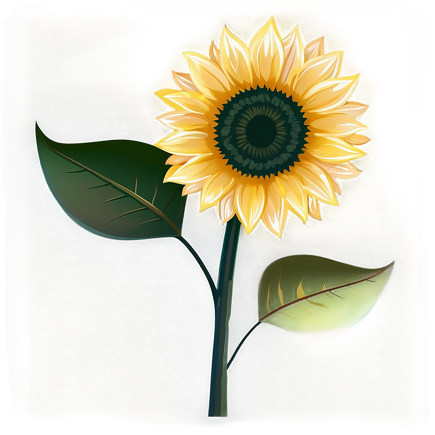 Sunflower Vector Transparent Png 3 PNG