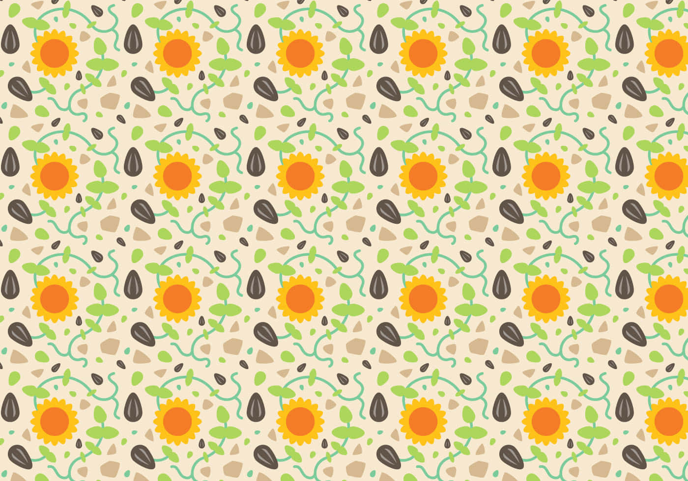 Sunflower Seeds Pattern Picture