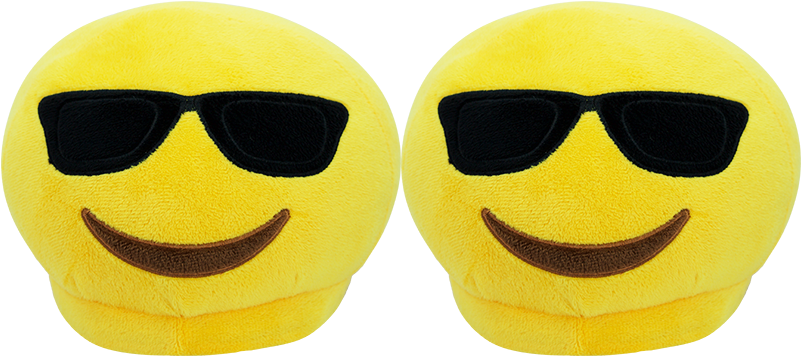 Sunglasses Emoji Pillows PNG