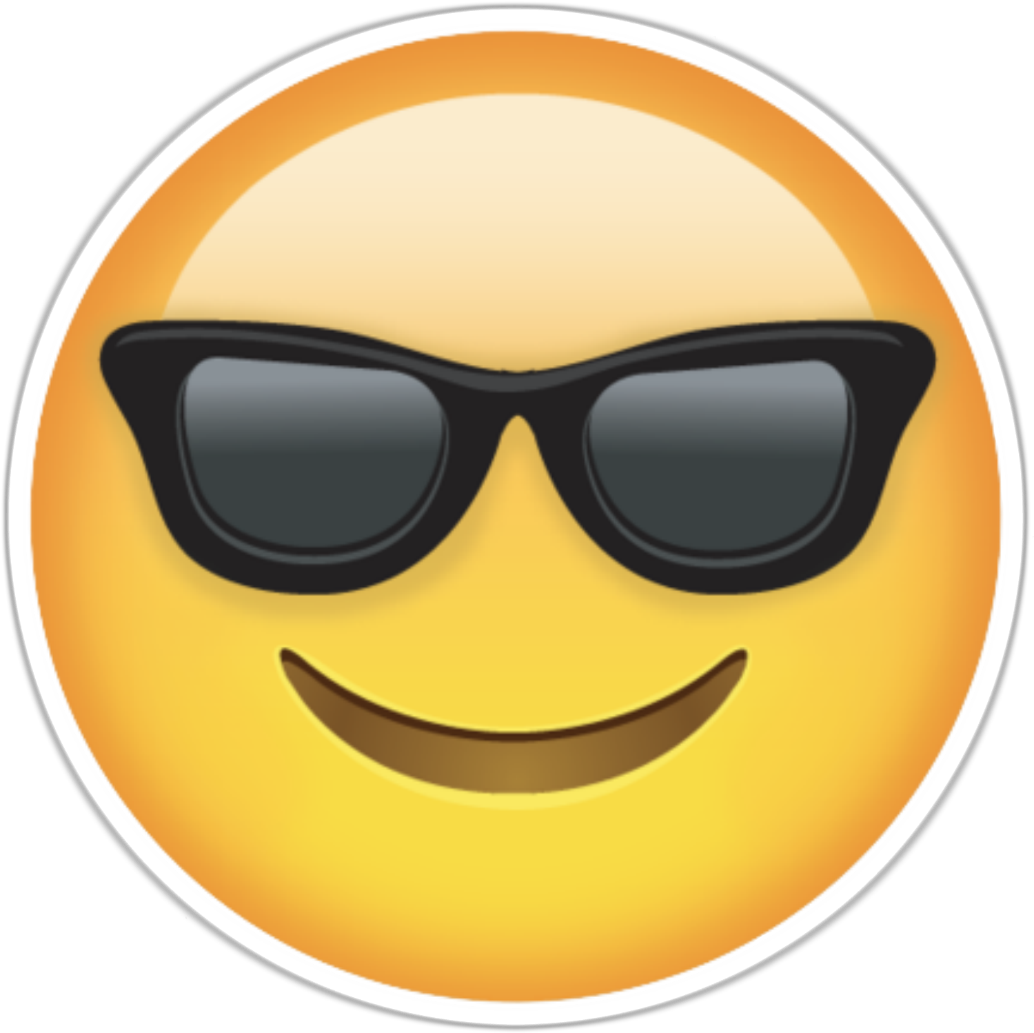 Sunglasses Smiley Emoji.png PNG