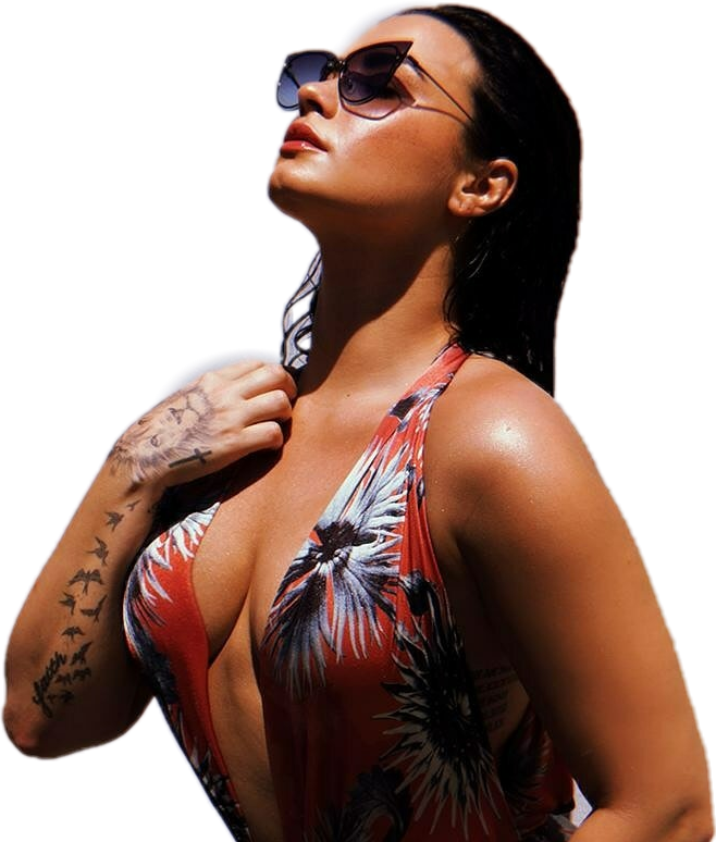 Sunglassesand Swimwear Portrait PNG