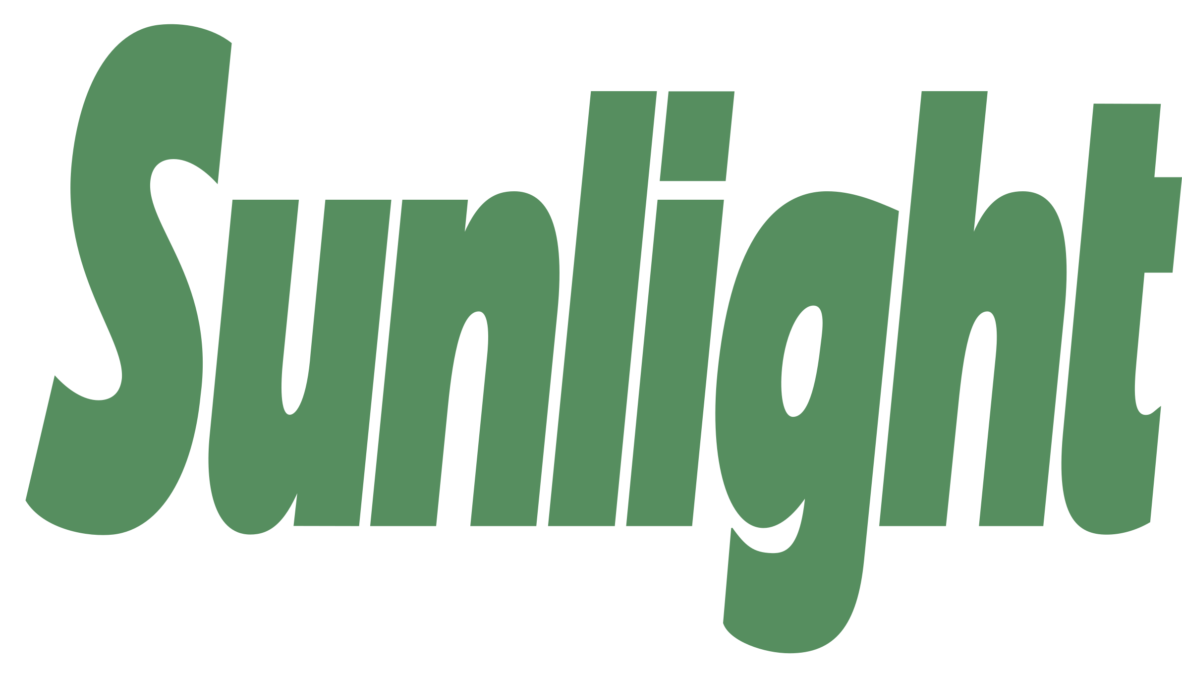Sunlight Logo Green Text PNG