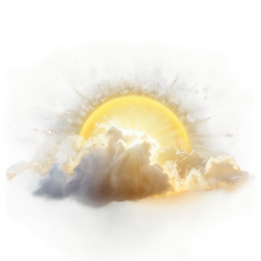 Sunlight Peeking Through Clouds Png Lef40 PNG