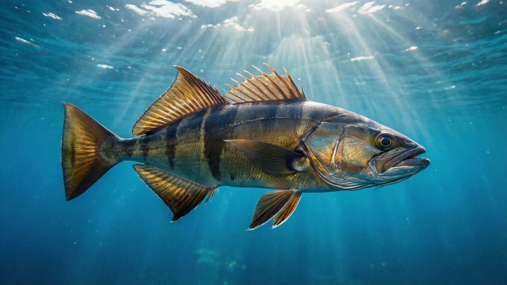 Cobia Iluminada pelo Sol Papéis de Parede