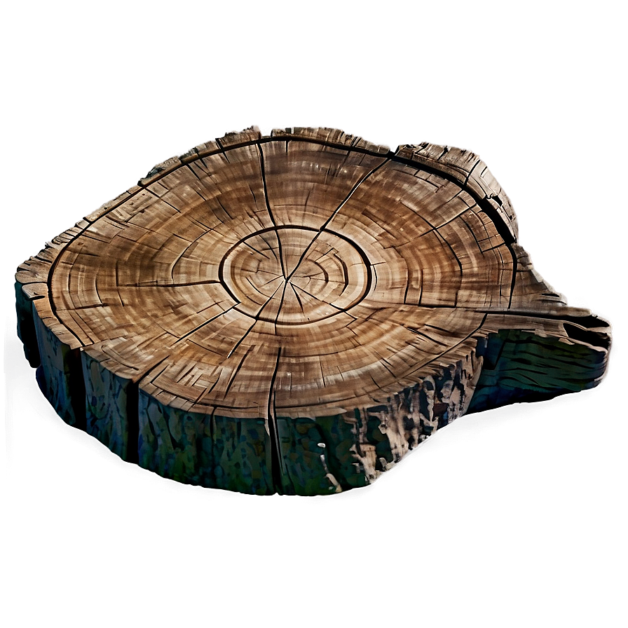 Sunlit Tree Stump Png 93 PNG