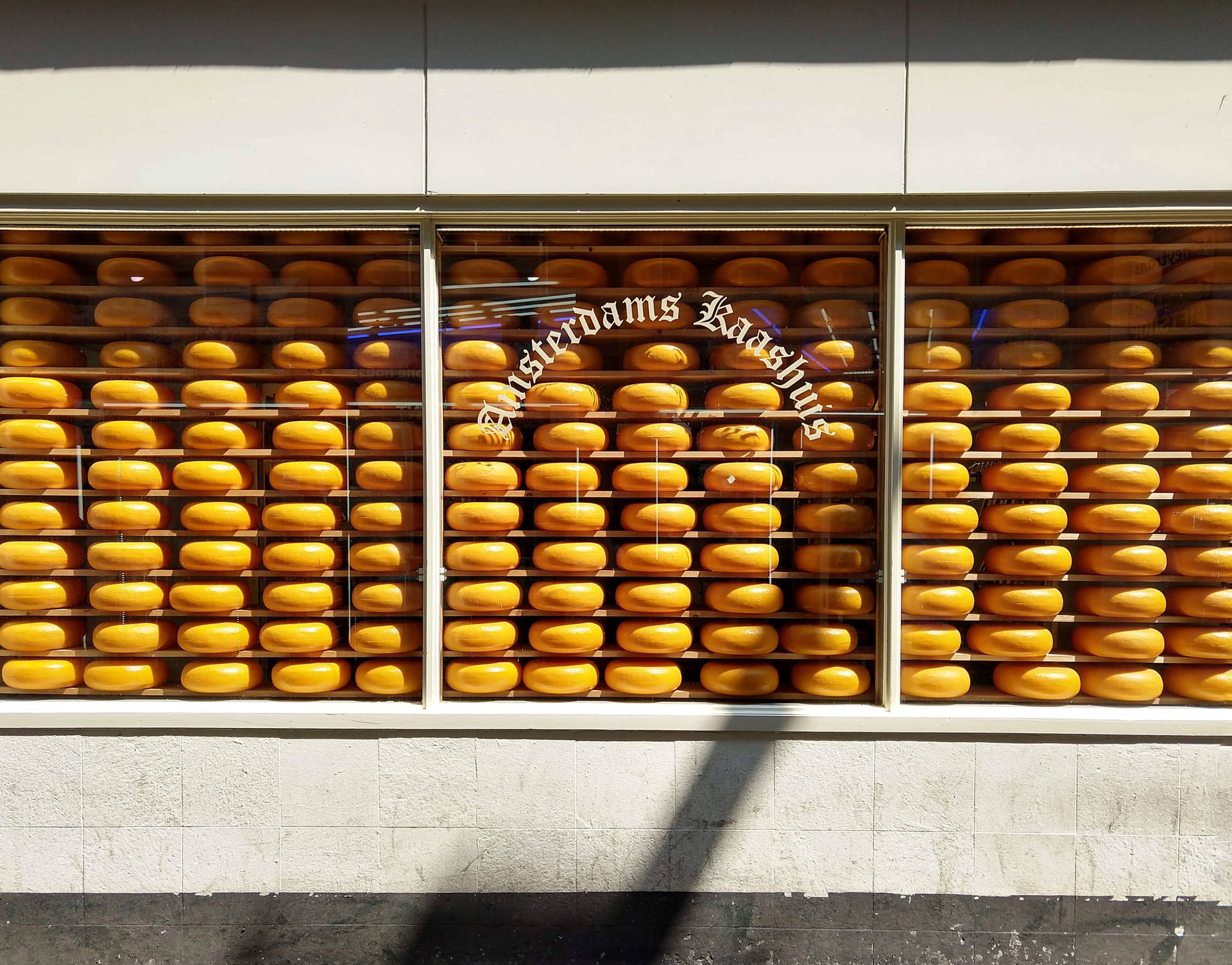 Sunny Cheese Store Window