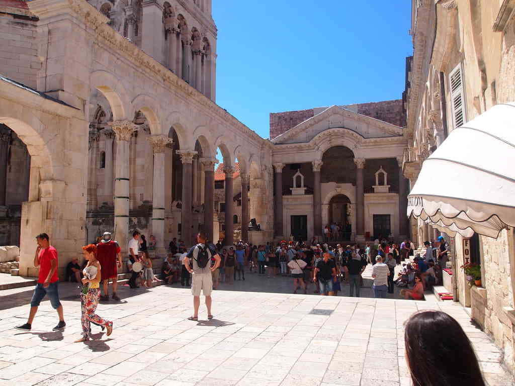 Sunny Day At The Diocletians Palace Picture