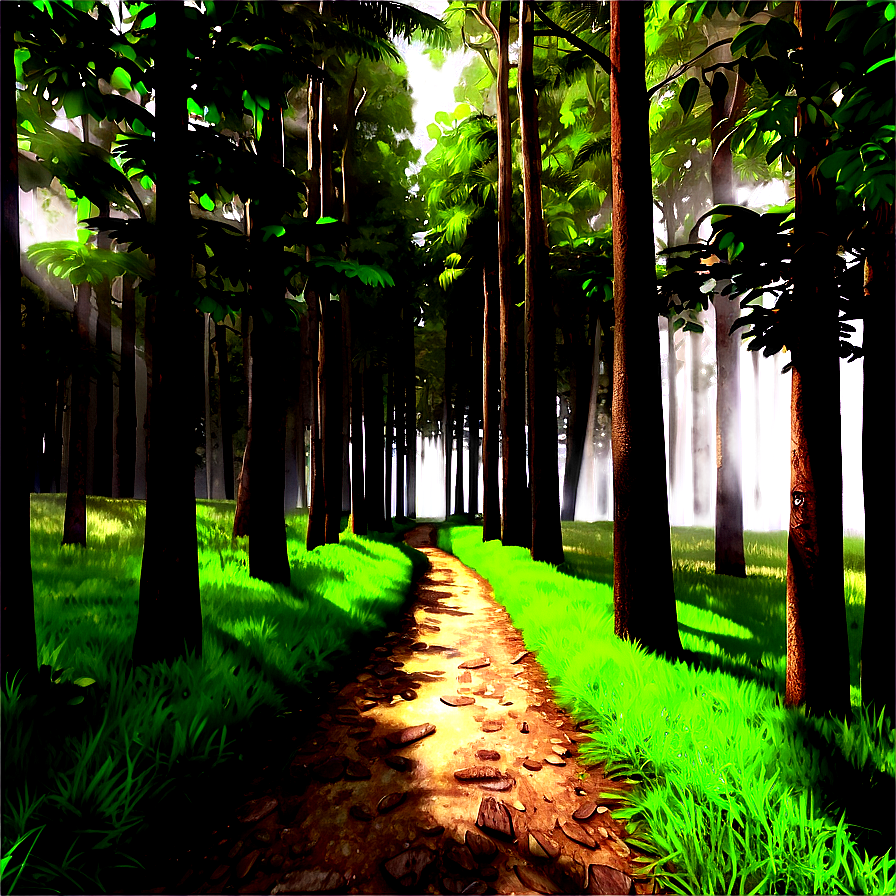 Sunny Forest Pathway Png 33 PNG