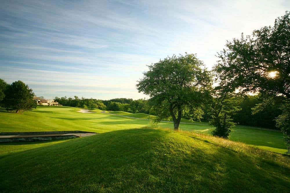 Sunny Golf Course Richmond Hill Wallpaper