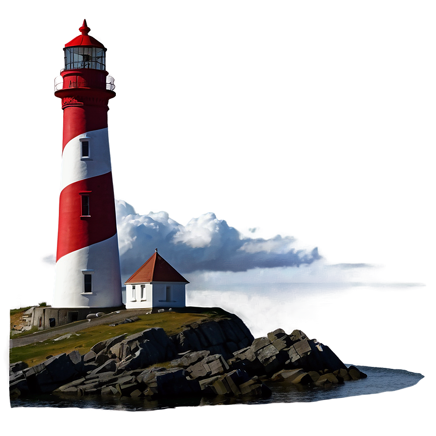 Sunny Lighthouse Scene Png 86 PNG