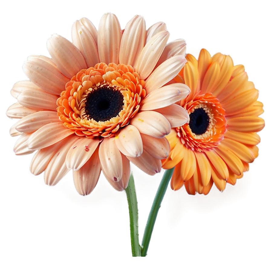 Sunny Orange Gerbera Png 06122024 PNG