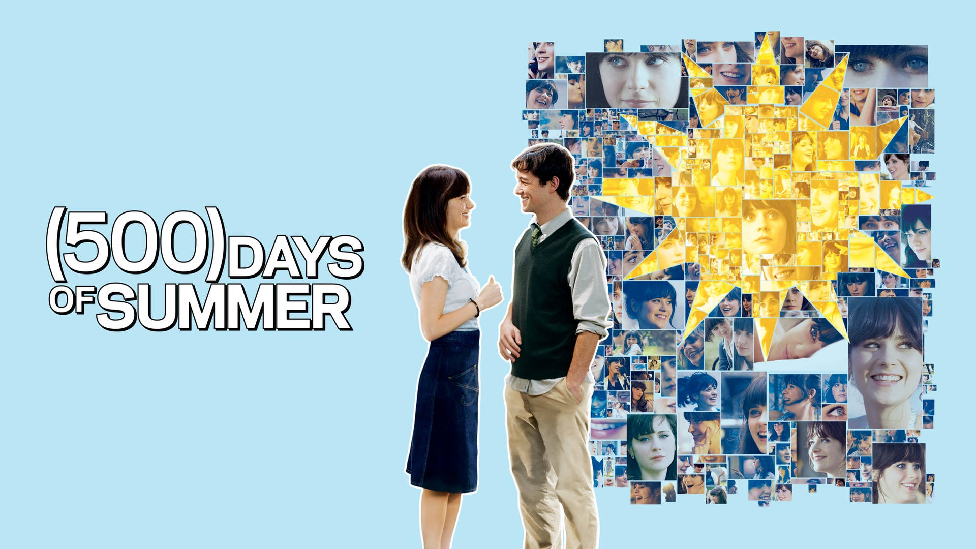 Sunny Poster 500 Days Of Summer Wallpaper