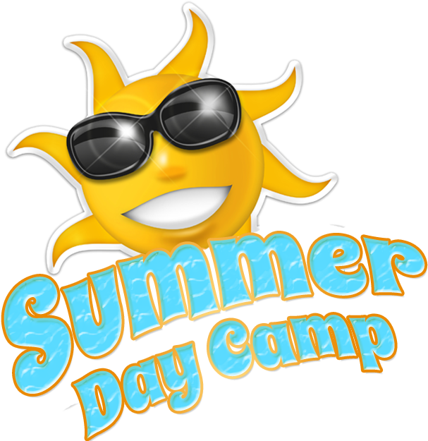Sunny Summer Day Camp Logo PNG