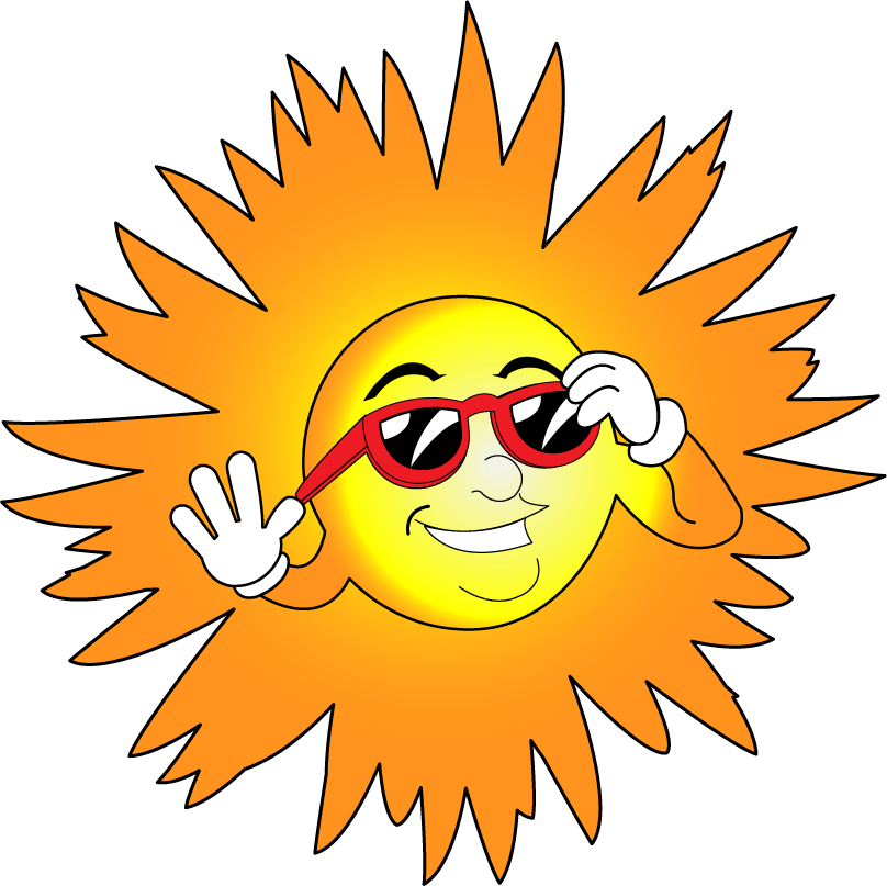 Sunny_ Character_ Wearing_ Sunglasses PNG