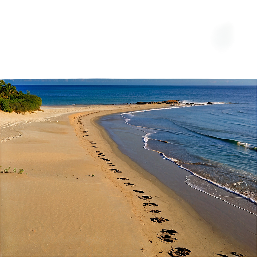 Sunrise Beach Path Png Gtk PNG