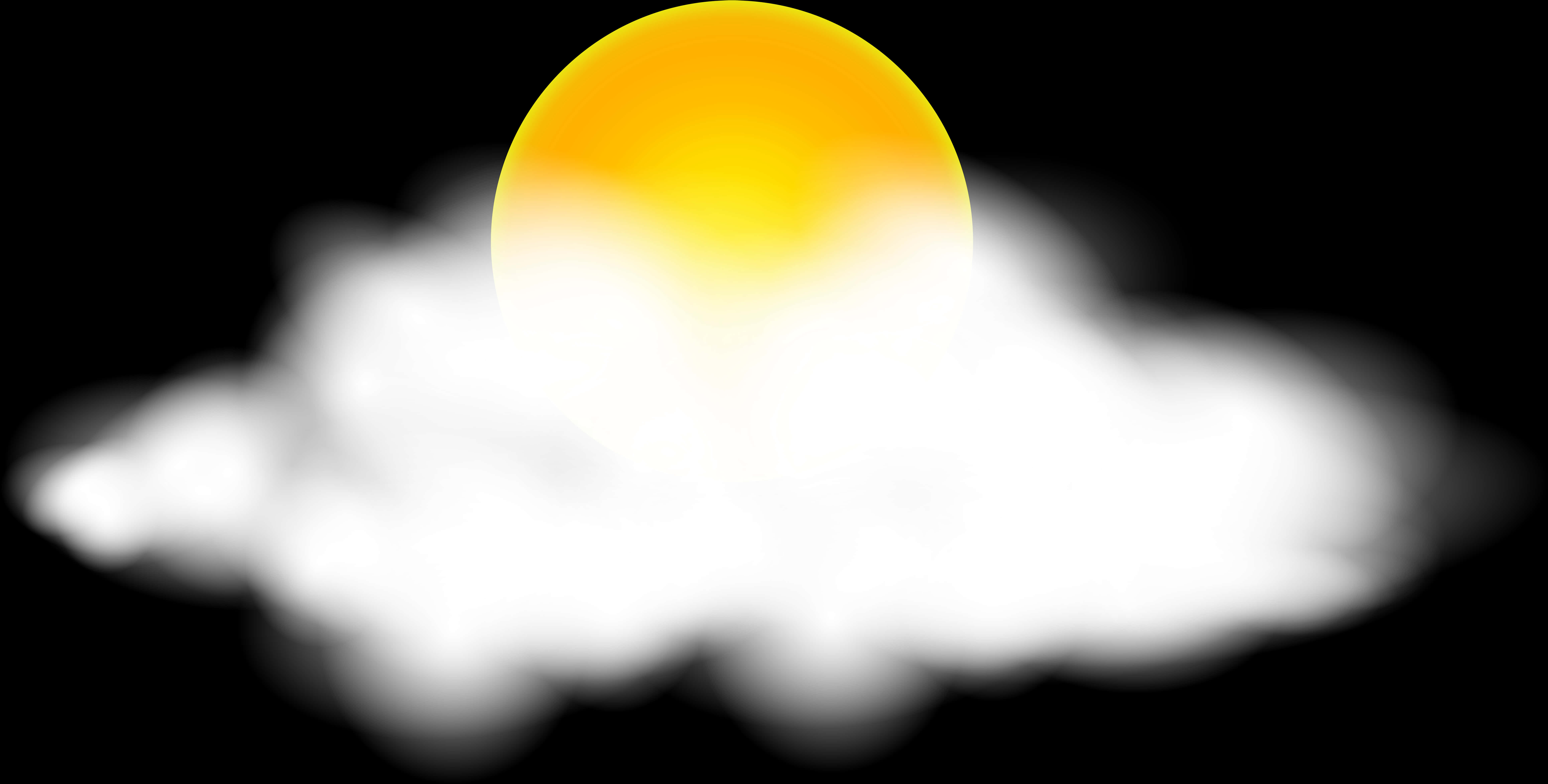 Sunrise Cloud Transparent Background PNG
