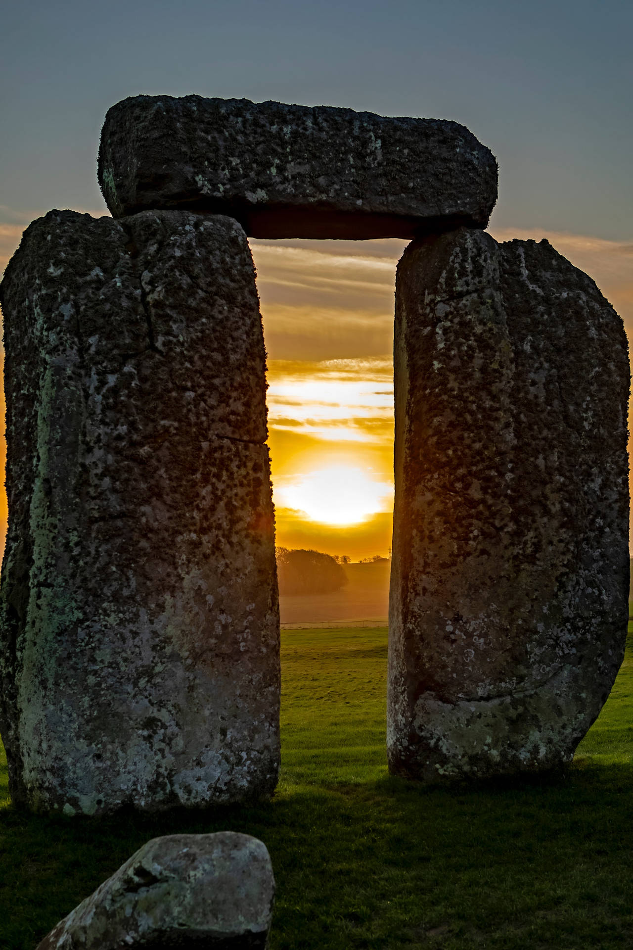Sunrise In Stonehenge England Picture