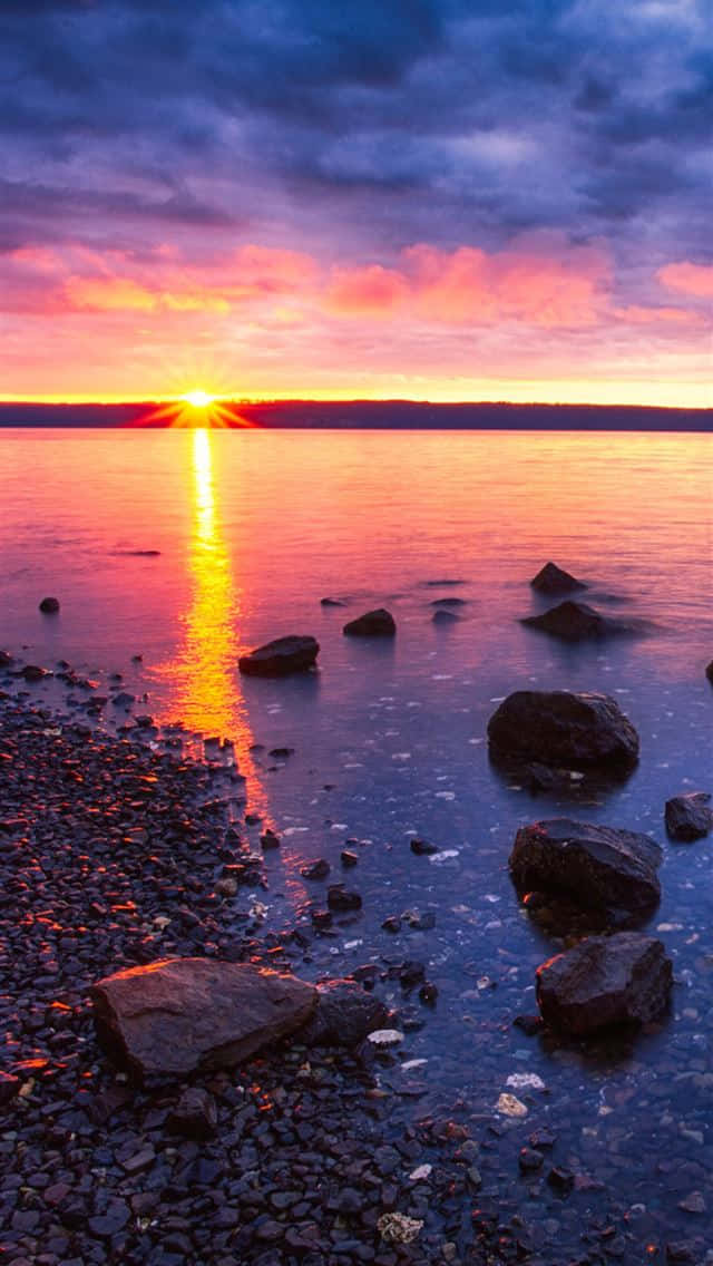 "Taking time to appreciate the beauty of a Sunrise" Wallpaper